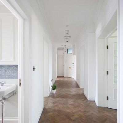 Traditional Hallway & Landing by Ardesia Design